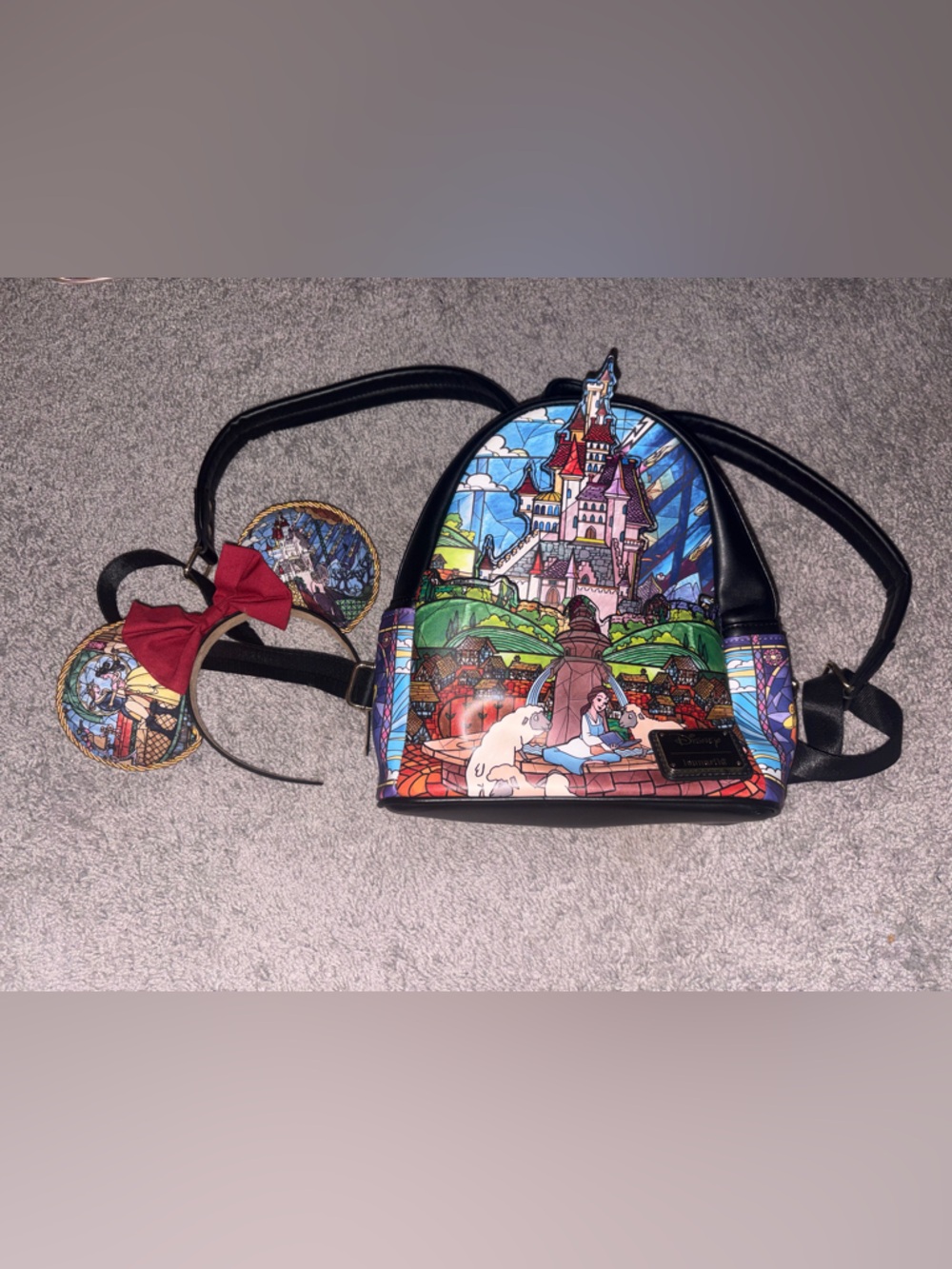 Beauty & The Beast Inspired Loungefly w/ Matching Ears